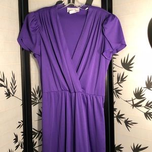 Vintage Alison Peters Purple Jumpsuit